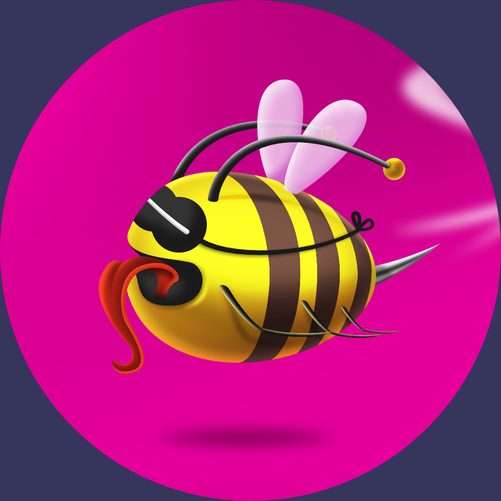 Masked bee